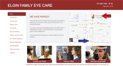 Desktop Screenshot of elginfamilyeyecare.org